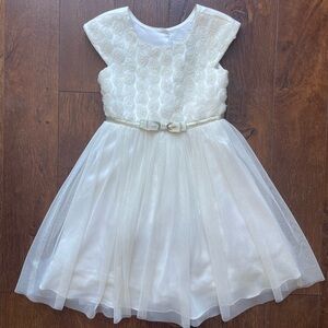 Vintage Girl’s Party Occasion Wedding Flower Girl Holiday Dress. Size 6.